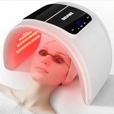 7 LED ColorFace Mascarilla Luz Roja Terapia Máquina Facial Cuerpo Cuidado de la Piel Belleza Nuevo