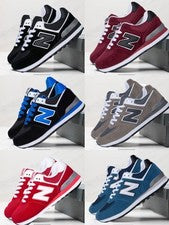 Hombres Damas Clásicos 574 Entrenadores Informales Tenis Gimnasio Correr NB Zapatos Deportivos