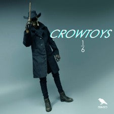 Pantalones negros de moda 1/6 CROWDHTOYS para figura de acción TBL masculina de 12"" juguetes corporales