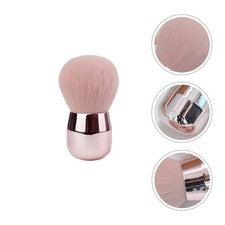 Cepillo de belleza colorete para mejillas maquillaje en polvo pequeño cabezal de hongo