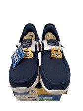 Zapatos para mujer SKECHERS Go Walk Joy Idalis manos libres sin cordones, azul marino lavanda 6,5