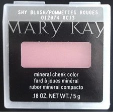 Nuevo En Paquete Mary Kay Mineral Color de Mejillas Rubor Tímido Tamaño Completo Envío Rápido