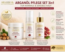 ARGAND’OR Arganöl Set 3in1 Creme 50ml + Serum 30 ml + Öl 30 ml sensible Haut