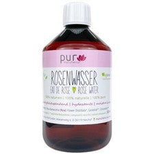 500 ml Agua de Rosas Bio 100% Natural Hidrolato de Rosas en Botella PET