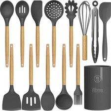 Juego de utensilios de cocina de silicona Oannao - silicona resistente
