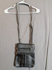 VALLEMOSSO Moda Mujer Bandolera Cuero Cartera Suave
