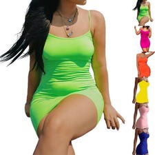 Vestido Falda Espagueti Mujer Duradero Calidad Elegante