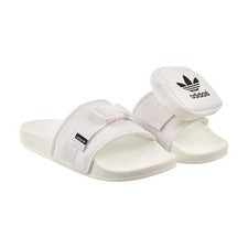 Zapatos para mujer Adidas Originales Pouchylette Slides W blancos GZ4329 talla 8