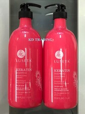 (Paquete de 2) LUSETA~ CHAMPÚ DE QUERATINA Fortalece Suave Nutre Cabello Dañado y Seco