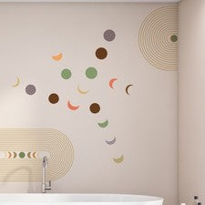 Elegantes pegatinas de pared de PVC para decoración del hogar fácil instalación sin necesidad de herramientas