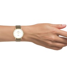 Oozoo Cuero Reloj de Mujer C20222 Análogo Cuarzo Pulsera Braun Vintage UOC20222
