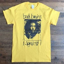 Camiseta Bad Brains I Against I Reimpresión Rara Estilo Clásico Camiseta De Colección