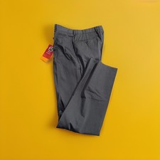 PANTIR PANTALÓN HOMBRE HECHO EN ITALIA 💯 % Algodón Talla 34US 50 GRIS