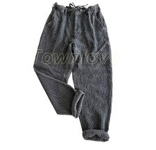 Pantalones informales retro estilo japonés calce suelto cintura elástica cónica pantalones para hombre