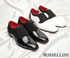 Zapatos de vestir Rossellini Roberto para hombre estilo italiano con cordones forro de cuero