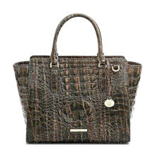 Nuevo bolso de mano Brahmin Aubree para mujer Moss Rowan