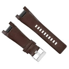 CORREA DE RELOJ DE CUERO CON MUESCAS 32 MM PARA CEJA DE RELOJ DIESEL DZ1216 DZ1273 DZ4246