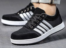 NUEVOS ZAPATOS DE SEGURIDAD PARA HOMBRES Y MUJERES ZAPATILLAS PUNTERA DE ACERO BOTAS DE TRABAJO LIGERAS ZAPATOS