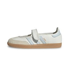 Original Adidas Samba Jane Blanco Azul Goma JR7339 NUEVO