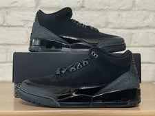 Nike Air Jordan 3 Zapatos Retro Negro Gato Blanco CT8532-001 Para hombres Talla 11 Zapatos