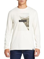 Camiseta gráfica de manga larga Alpine Design para hombre talla S