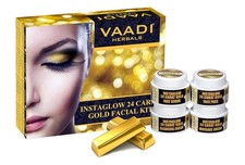Kit facial Vaadi Herbals Gold 270 g
