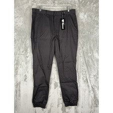 Pantalones de chándal Waimea para hombre de sarga de algodón carbón estilo BM4111 talla 34