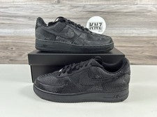 *Zapatillas Nike Air Force 1 BAJAS Triple Negras Kobe Bryant MAMBA (IB0018 003) Para Hombre