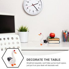 1 pieza Adorno de escritorio creativo delicado adorno de vidrio práctico decoración del hogar