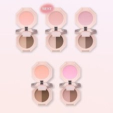 QUERIDA DAHLIA Sweet Dream Paleta Doble 4g 5 Colores K-Beauty