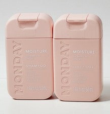 Monday Haircare Champú Suave + Acondicionador Mini Juego de Viaje 1.69oz/50ml