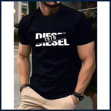 2026 Nueva Camiseta de Moda para Hombre Ligera Transpirable Cómoda para Verano