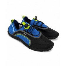 Speedo Surfwalker Zapatos Acuáticos Azul Negro Verde Neón Para Hombres Talla 11-12 Nuevos Sin Caja