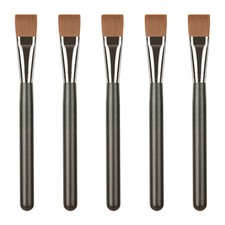 Cepillos de máscara de barro facial flexible 5 piezas herramientas de belleza facial para salón de belleza en el hogar