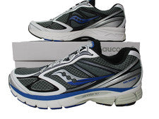 Zapatos para correr de entrenamiento Saucony ProGrid Guide 7 gris/azul para hombre talla 10