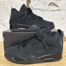 Zapatillas Air Jordan 4 'Black Cat' (2025) Para Hombre Talla 8 NUEVAS FV5029-010