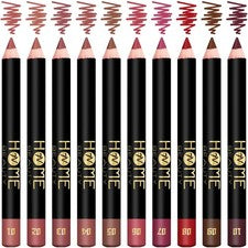 Juego de lápices de labios mate 7V HOME BEAUTY, 10 PIEZAS 10 unidades (paquete de 1), SET A