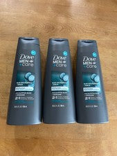 3 Dove Men + Care 2 en 1 eucalipto azul + champú de abedul + acondicionador 12 oz