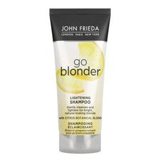 Champú aclarador John Frieda Go Blonder cabello rubio 75 ml paquete múltiple