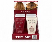 L’ANZA Healing ColorCare Juego de Viaje 6 Piezas Champú Acondicionador Tratamiento 50ml