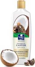 Champú para el cabello Parachute Advansed Nurishing Care coco y ricino - 340 ml