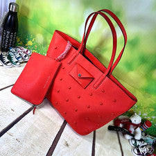 Bolso de Mano Marc By Marc Jacobs Para Mujer Cuero de Vaca Rojo Negro Mediano Antes $298 Nuevo con Etiquetas