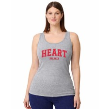 Chaleco sin mangas Heart Breaker para mujer retro años 90 eslogan regalo para ella