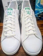 Adidas Stan Smith Originales Blanco Verde Cuero Tenis M20324 M 21