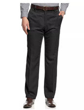 Pantalones de vestir urbanos ajustados negros Kenneth Cole Reaction talla 38x29 5697