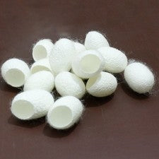 Bolas exfoliantes orgánicas para el cuidado de la piel de gusano de seda 90 piezas para limpieza facial reutilizables bl