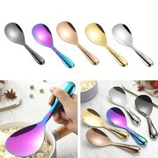 Electrodomésticos utensilios de cocina utensilios de cocina cuchara de verduras cuchara de arroz cucharada plata