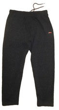 Pantalones de hombre XXL 34-36 ICECREAM con cordón estilo pull on negros manchas Donegal nuevos sin etiquetas