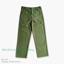 Pantalones de Trabajo Militar Estilo Vintage Para Hombre Primavera Retro Rectos Sueltos Informales Pantalones