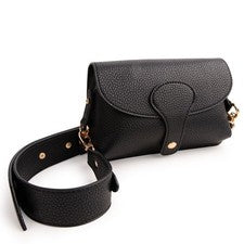 Viva Terry Cuero Vegano Bandolera Moda Bolso de Hombro Cartera con Ajustable...